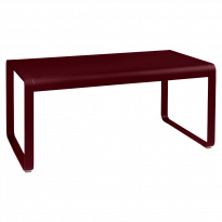 Table mi-haute BELLEVIE de Fermob, 140 x 80, Cerise noire