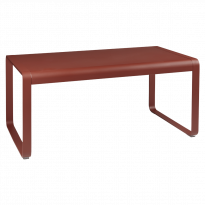 Table mi-haute BELLEVIE de Fermob, 140 x 80, Ocre rouge