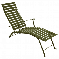 Chaise longue pliante BISTRO de Fermob, Pesto