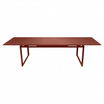 Table à allonges BIARRITZ de Fermob, ocre rouge