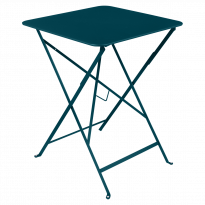 Table carrée BISTRO 57x57 bleu acapulco de Fermob