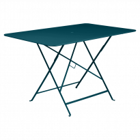Table rectangulaire 117 x 77 cm BISTRO de Fermob, bleu acapulco