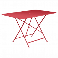 Table rectangulaire 117 x 77 cm BISTRO de fermob, Coquelicot