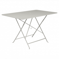 Table rectangulaire 117 x 77 cm BISTRO de Fermob, Gris argile