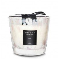 Bougie MAX One White PEARLS de Baobab Collection