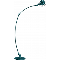 Lampe courbe LOFT C1260 de Jieldé, Bleu océan