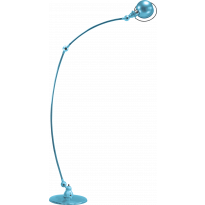 Lampe courbe LOFT C1260 de Jieldé, Bleu pastel