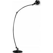 Lampe courbe LOFT C1260 de Jieldé, Noir martelé