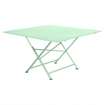 Table pliante CARGO de Fermob, 128 x 128 cm, Vert opaline