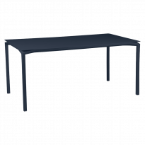 Table CALVI de Fermob, 160 x 80 cm, Bleu abysse