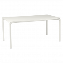 Table CALVI de Fermob, 160 x 80 cm, Gris argile