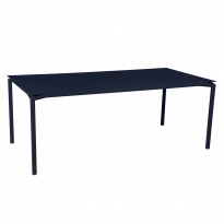 Table CALVI de Fermob, Bleu abysse