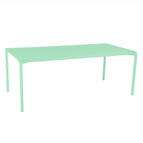 Table CALVI de Fermob, Vert opaline