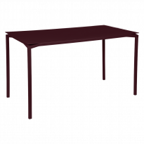 Table haute CALVI de Fermob, Cerise noire