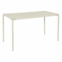 Table haute CALVI de Fermob, Gris argile