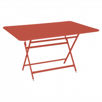 Table rectangulaire CARACTÈRE de Fermob, 128 x 90 cm, Capucine