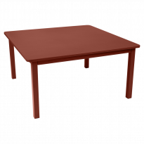Table CRAFT de Fermob, ocre rouge