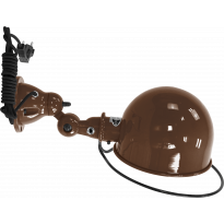 Applique LOFT D1020CR de Jieldé, avec interrupteur, Chocolat