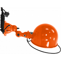 Applique LOFT D1020CR de Jieldé, avec interrupteur, Orange