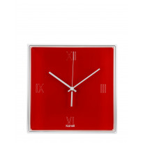 Horloge TIC&TAC de Kartell, Rouge-orangé