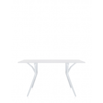 Table SPOON de Kartell, 160 x 80 cm, Blanc