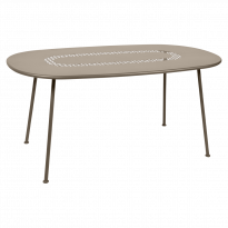 Table ovale LORETTE 160 x 90 cm de Fermob, Muscade