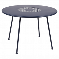 Table ronde LORETTE Ø.110 cm de Fermob, Bleu abysse