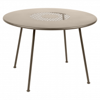 Table ronde LORETTE Ø.110 cm de Fermob, Muscade