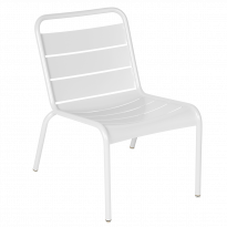 Chaise lounge LUXEMBOURG de Fermob, Blanc coton