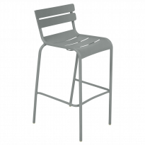 Chaise haute LUXEMBOURG de Fermob, Gris lapilli