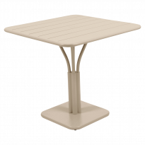 Table carrée LUXEMBOURG de Fermob, Muscade