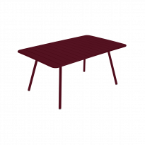 Table rectangulaire confort 6 LUXEMBOURG de Fermob, Cerise noire