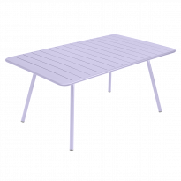 Table rectangulaire confort 6 LUXEMBOURG de Fermob, Guimauve