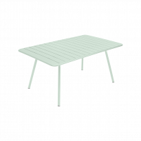 Table rectangulaire confort 6 LUXEMBOURG de Fermob, menthe glaciale