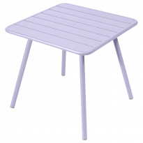 Table carrée 4 pieds LUXEMBOURG de Fermob, Guimauve