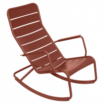 Rocking chair LUXEMBOURG de Fermob, Ocre rouge
