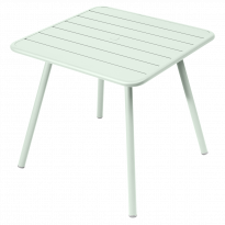 Table carrée 4 pieds LUXEMBOURG de Fermob, Menthe glaciale