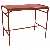 Table haute LUXEMBOURG de Fermob, Ocre rouge