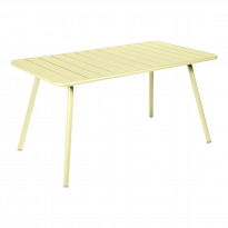 Table LUXEMBOURG de Fermob, 143 x 80 cm, Citron givré