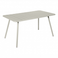 Table LUXEMBOURG de Fermob, 143 x 80 cm, Gris argile