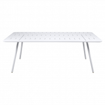Table LUXEMBOURG pour 8 personnes de Fermob, Blanc coton