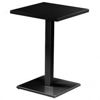 Table haute ROUND de Emu, Noir