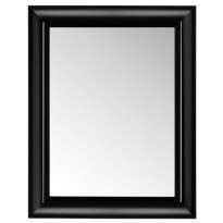 Miroir FRANCOIS GHOST 88 x 111 cm de Kartell, Noir Glacé