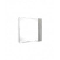 Miroir ONLY ME de Kartell, Blanc Opaque, L.50 X H.50 X P.9