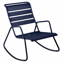 Rocking Chair MONCEAU de Fermob, Bleu abysse