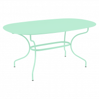 Table ovale 160x90 OPÉRA + de Fermob, Vert opaline