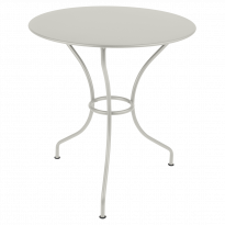 Table ronde OPÉRA + de Fermob, D. 67, Gris argile