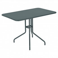 Table rabattable PÉTALE de Fermob 110 cm gris orage