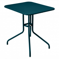Table rabattable PÉTALE de Fermob 60 cm, bleu acapulco
