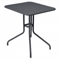 Table rabattable PÉTALE de Fermob 60 cm, Carbone 